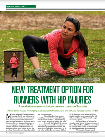 New treatment option for runners with hip injuries